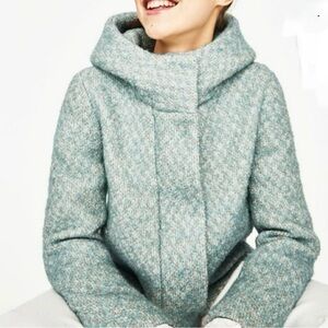 Zara Women’s Stylist Hooded Jacket-size S